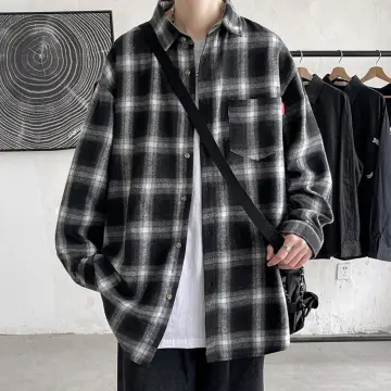 ÁO SƠ MI FLANNEL KẼM MÀU ĐỎ