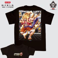 【New】เสื้อยืด ลายวันพีช MONKEY D LUFFY NIKA GEAR 5 FIFTH V3 - Karimake2022