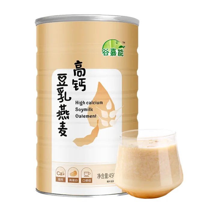 High Calcium Soybean Milk Oats, Instant Drink, High Protein Soybean