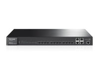 TL-SG5412F JetStream 12-Port Gigabit SFP L2 Managed Switch with 4 Combo 1000BASE-T Ports