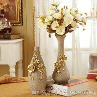 【hot】✒ Gilt Frosted Vase Advanced Room Study Hallway Wedding With