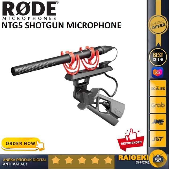 Rode NTG5 Shotgun Condenser Microphone Kit Lazada Indonesia