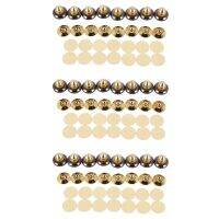 24 Set Golden-Plated Speaker Spikes, Speaker Stands CD Audio Subwoofer Amplifier Turntable Isolation Feet