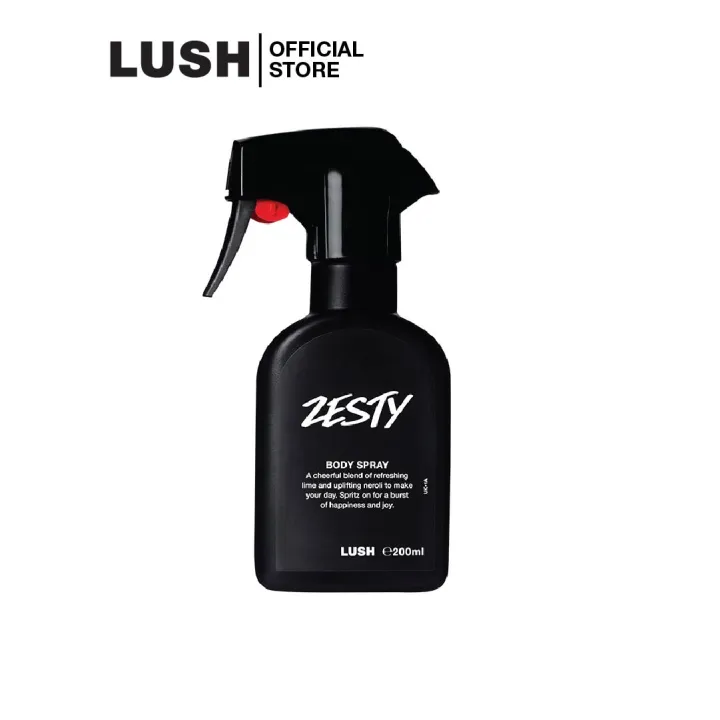 LUSH ZESTY BODY SPRAY 200ml สเปรย์น้ําหอม สเปรย์ฉีดร่างกาย สเปรย์อเนก