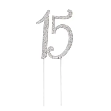  Cheereveal 15th Birthday Decorations for Girls Rose Gold, Mis  Quince 15 Banner Cake Topper, Quinceanera Decor, Cheers to 15 Years  Decorations Number 15 Foil Balloon for Fifteen Birthday Party : Toys & Games