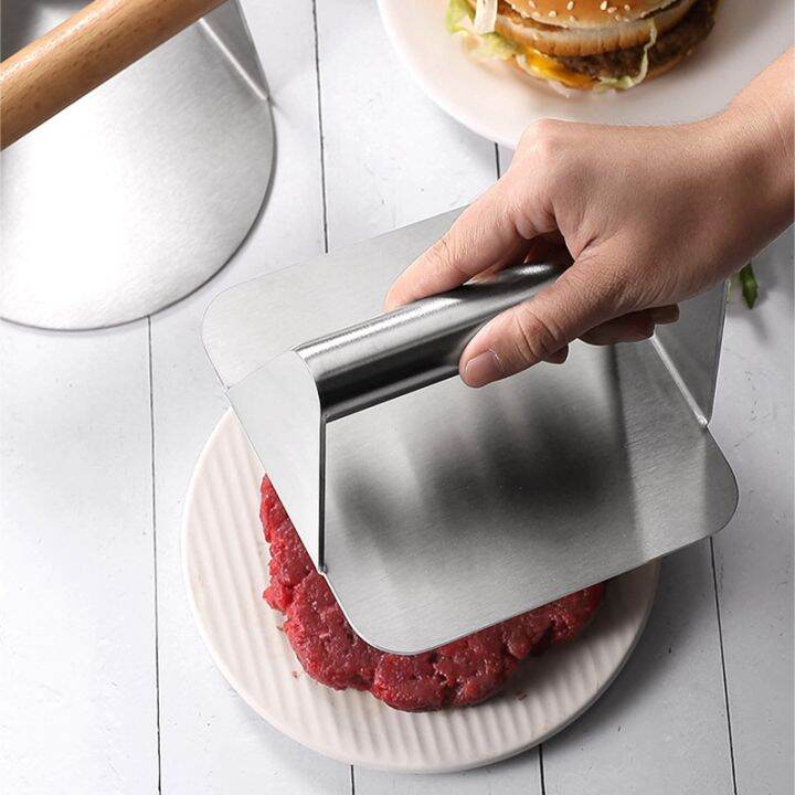 stainless-steel-hamburger-meat-press-round-square-household-kitchen-manual-meat-press-mold-steak-press-plate-kitchen-tool