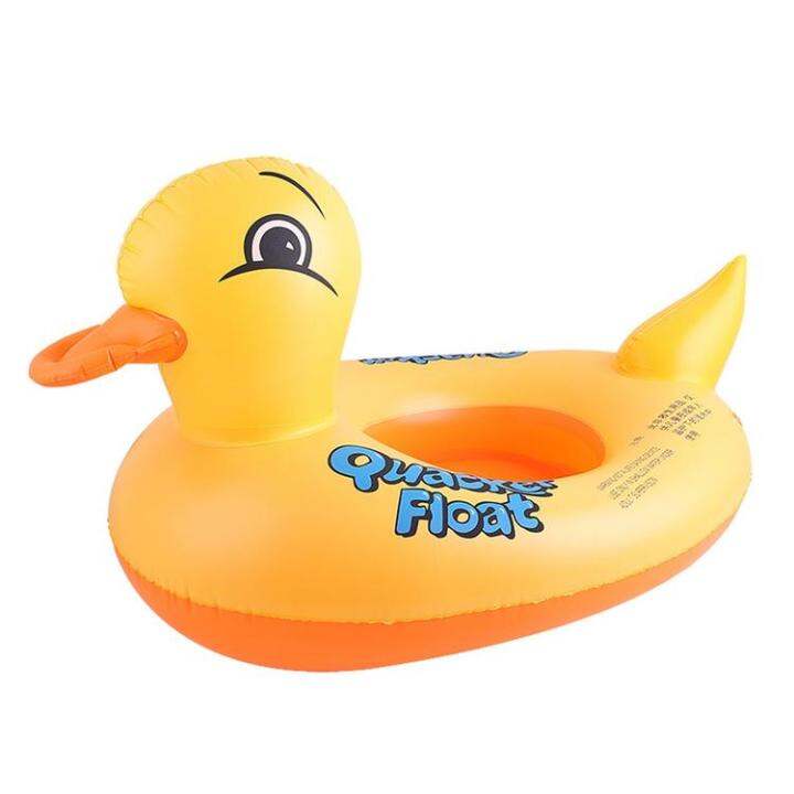 Duck Inflatable Pool Ring Cute Duck Swimming Pool Ring Floats Water Fun ...