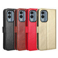 เคสเคสสำหรับ Nokia X30 5G แบบกระเป๋าสตางค์พับได้แบบสมาร์ทตื่นได้ปกหนังฝาพับกันกระแทกป้องกันการสูญหายสำหรับ Nokia X30 5G