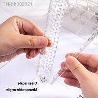 ◎ﺴ Deli Foldable Ruler 30cm Multifunctional School Accessories Measuring Ruler for Kids Drawing Geometry Protractor Ruler Supplies