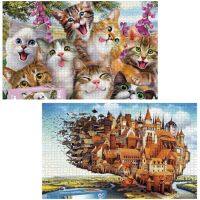 (พร้อมส่ง) จิ๊กซอว์ 2000 ชิ้น กระดาษหนา ขนาดต่อเสร็จ70x100cm Jigsaw Puzzle สำหรับวัยรุ่นและผู้ใหญ่ งานอดิเรก