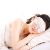 Soft 100 Pure Silk Portable Travel Sleep Eye s Double-Sided Natural Sleeping Eyeshade Women Sleeping Eyes Cover Men Blindfold Eye Patch