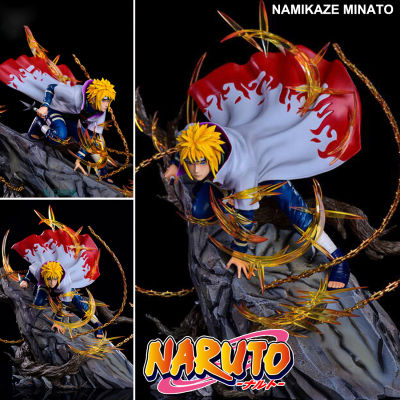 Figure ฟิกเกอร์ SXG Studio จากการ์ตูนเรื่อง Naruto Shippuden นินจาจอมคาถา โอ้โฮเฮะ นารูโตะ ชิปปุเดง ตำนานวายุสลาตัน Namikaze Minato นามิคาเสะ มินาโตะ สูง 24 cm หนัก 2.5 kg Ver Anime อนิเมะ การ์ตูน มังงะ คอลเลกชัน ของขวัญ New Collection ตุ๊กตา Model โมเดล