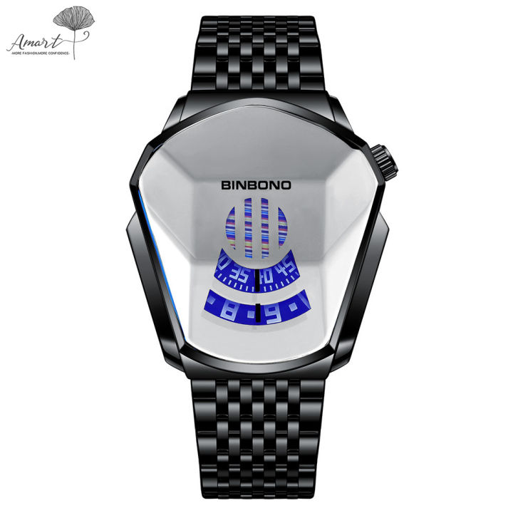 amart-binbond-2021-waterproof-นาฬิกาควอตซ์ใหม่นาฬิกาผู้ชายแฟชั่นหัวรถจักรสไตล์-jam-tangan-lelaki-viral