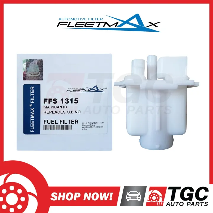 Fleetmax Fuel Filter / Oil Filter Kia Picanto 2006 2013 FFS1315 1pc