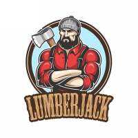 Y621# Self-adhesive Decal For Lumberjack Emblem Car Sticker Waterproof Auto Decors on Bumper Rear Window Laptop Bumper Stickers Decals  Magnets