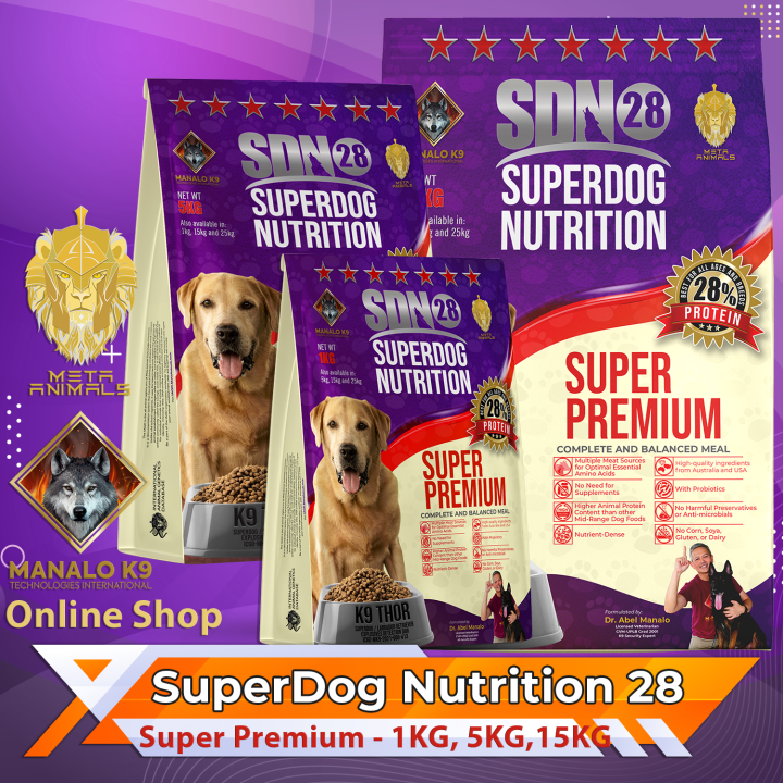 Superdog Nutrition - SDN28 Super Premium (1KG/5KG/15KG/25KG) | Lazada PH