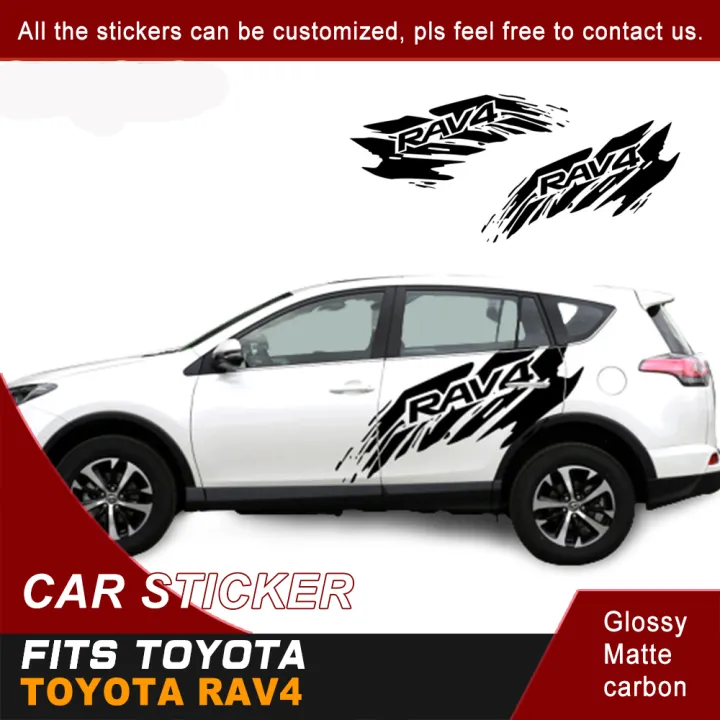 Personality Big Size Car Sticker For Toyota RAV4 SUV US ARMY World War II  Soldier Car Whole Body Sticker Decor Car Styling 2PCS|car Sticker|stickers  For Toyotafor Toyota AliExpress