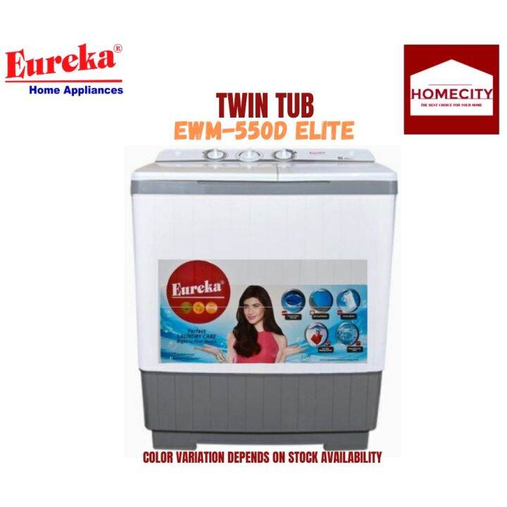 EUREKA DOUBLE WASHING MACHINE EWM550D ELITE Lazada PH