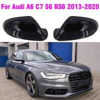 Cubierta De Espejo Retrovisor Para Coche, Tapa De Protección Para Audi A6, C7, S6, RS6, 2013, 2014, 2015, 2016, 2017, 2018, 2019, 2020ครอบคลุม/