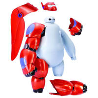 ใหม่เด็กของเล่นบิ๊กซูเปอร์ฮีโร่เปลี่ยน Deformable Baymax หุ่นยนต์ของเล่นเด็กของเล่นประกอบ Baymax ของเล่นชุดชุดของขวัญ