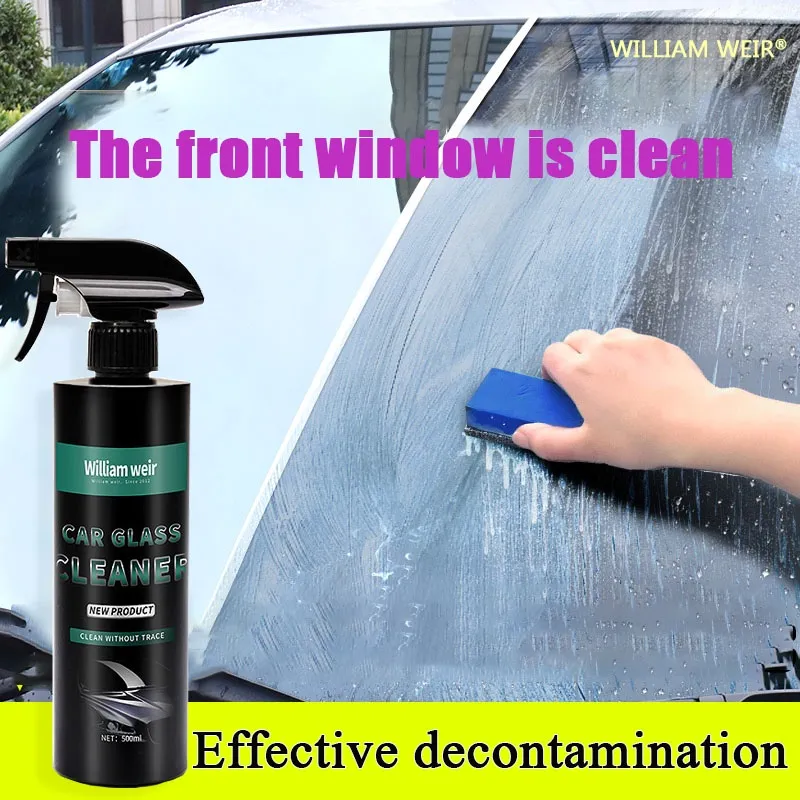 TiLLOw Car Glass Oil Film Stain Removal Cleaner, 150ML AutoGlass Oil Film  Remover, Automotive Glass Oil Film Cleaner, Oil Film Remover for Car  Window