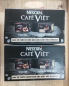 (Giá đặc biệt ) 2 hộp Cà phê đen đá NesCafé Café Việt Arabica & Robusta 192g ( 1 hộp 12 gói x 16g )
