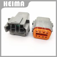 5/10/20set kit Deutsch 8 Pin way DT Series male female waterproof electrical auto wire connector Plug DT06-8S DT04-8P for car