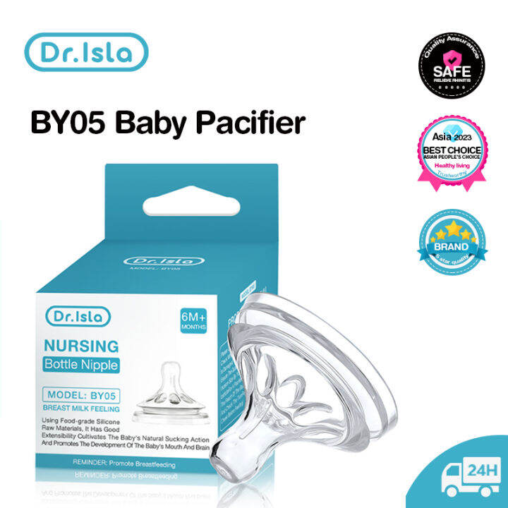 Dr.isla BY05 Natural Nipple Replacement Teats Baby Feeding Bottle