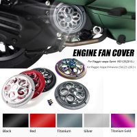 For Vespa Sprint Primavera 150 125 2013 2014 2015 2016- Motorcycle CNC Aluminum Rotating Cooling Fan Cover Engine Radiator Guard