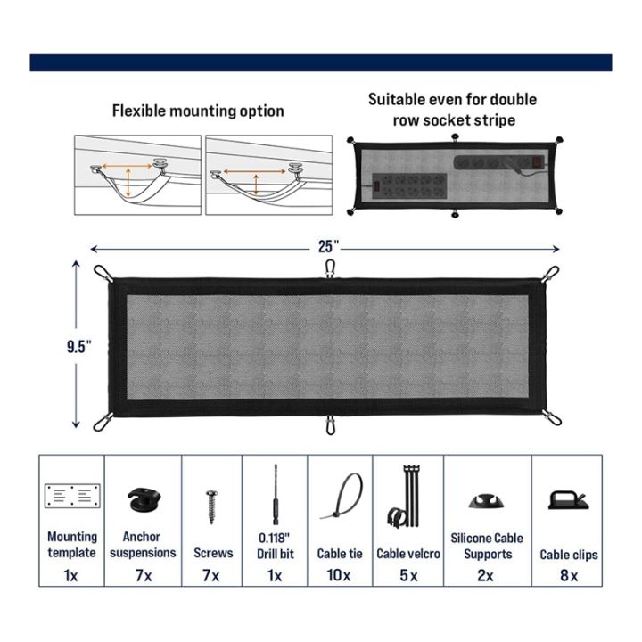 cable-management-net-under-desk-wire-management-flexible-under-desk-cable-management-tray