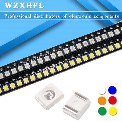 100pcs Super Bright 3528 1210 SMD LED Red/Green/Blue/Yellow/White LED Diode 3.5*2.8*1.9mmElectrical Circuitry Parts