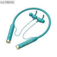 GAINBANG F1 Neckband Wireless Bluetooth Earphones With Handsfree Microphone TF Card Headphones Sports Waterproof Noise Headsets