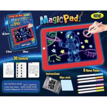 Magic Pad Light Up Drawing Pad for Kids