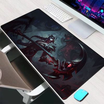 of Legends League Kayn Mouse Pad Large Gaming Accessories Mouse Mat Keyboard Mat Desk Pad Computer Mousepad PC Gamer Mausepad