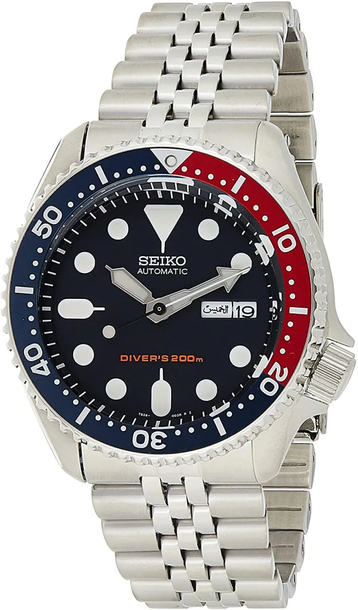 Đồng hồ Seiko cổ sẵn sàng (SEIKO SKX009K2 Watch) Seiko SKX009K2 Diver's  Analog Automatic Stainless Steel