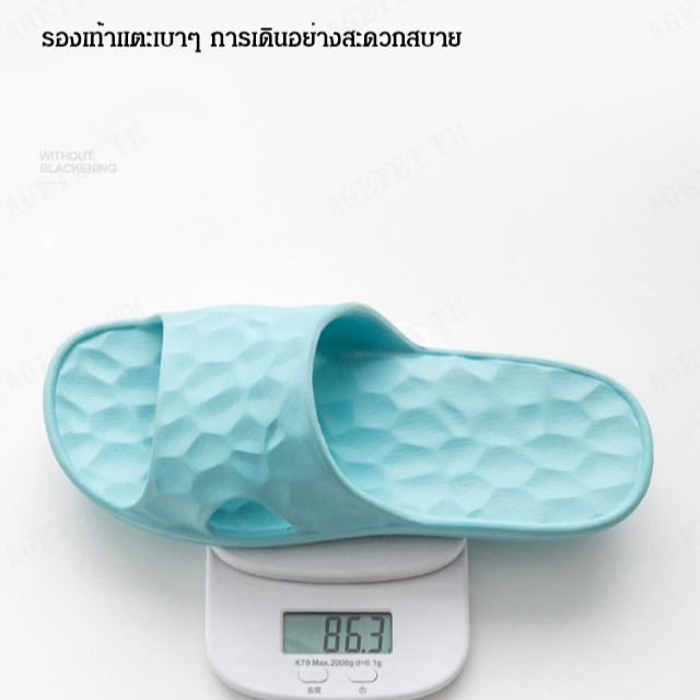 agetet-รองเท้าใส่บ้านพลาสติกสไตล์ญี่ปุ่น-ใช้ในห้องอาบน้ำและบ้าน-ป้องกันการลื่นไถล-ขนาด-ตัวอักษร