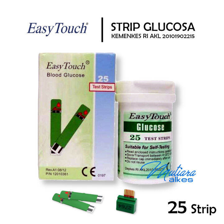 easy touch glucose test strip