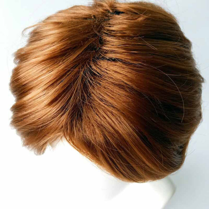 Tóc giả nam Hàn Quốc nguyên đầu cao cấp làm bằng tơ mềm mượt như tóc thật  (màu XÁM KHÓI) + tặng kèm lưới | Lazada.vn
