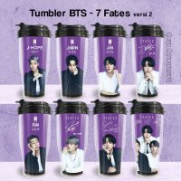 Tumbler BTS 7 Fates Version 2 - ขวดน้ําดื่ม KPOP Merchandise Unofficial Army Jungkook Jimin Jin JHope Taehyung RM Suga