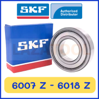 SKF 6007-Z SKF 6008-Z SKF 6008-Z/C3 SKF 6009-Z/C3 SKF 6010-Z SKF 6010-Z/C3 SKF 6012-Z SKF 6013-Z SKF 6017-Z SKF 6018-Z ตลับลูกปืน ฝาปิดเหล็ก 1 ด้าน *C3 รองรับความเร็วรอบสูง*ของแท้