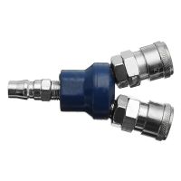 ใหม่2 Way Quick Connector 0.90 "Air Compressor Manifold Multi Hose Coupler Fitting เครื่องมือนิวเมติกอุปกรณ์ฮาร์ดแวร์