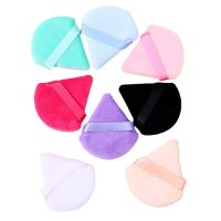 Cotton Pads for Face Cotton Color Triangular Makeup Puff Loose Powder Set Makeup Powder Puff Fan Sponge Makeup Tools Cosmetics