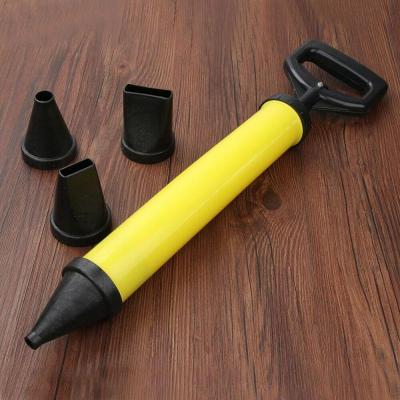 1PC Cement Caulking Lime Pump Grouting Strong Sealing Stainless Steel Push Rod Mortar Sprayer Applicator Grout Filling Tools