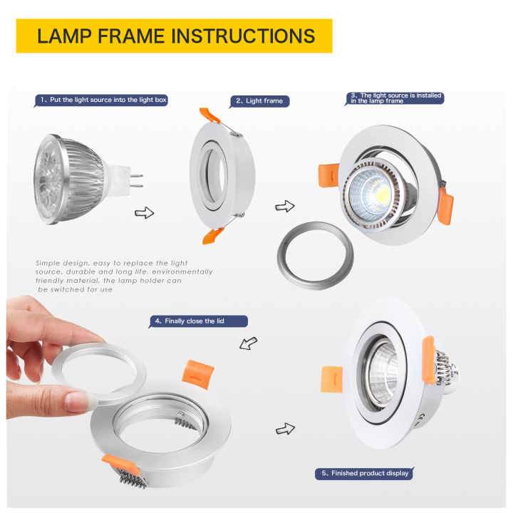 2pcs-5w-spot-light-frame-cut-out-65mm-adjustable-round-recessed-led-ceiling-gu10-mr16-lamp-holder-360-degree-rotation