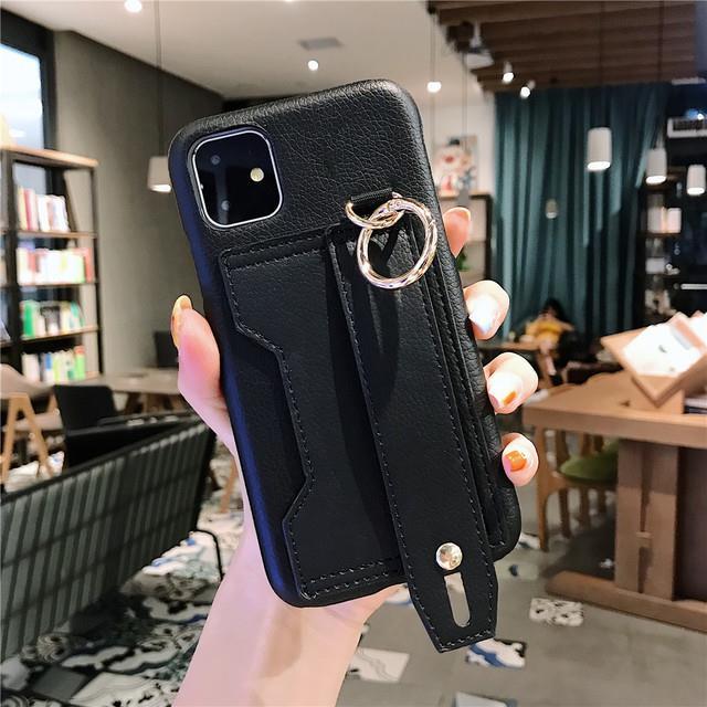 16-digits-แฟชั่น3d-หนังสายรัดข้อมือบัตรโทรศัพท์-case-สำหรับ-iphone-13-12-11-pro-x-xs-max-xr-7-8-plus-se2หรูหราโลหะผู้ถือแหวนปก