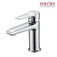 Karat Faucet ก๊อกเดี่ยวอ่างล้างหน้าแบบก้านโยก (ไม่มีป๊อบอัพ) KF-18-610-50