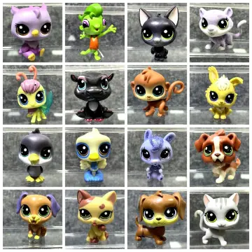 10PCS Littlest Pet Baby Shop LPS Tiniest Mini Figure Original Super Tiny  Animal Sheep Bird Bunny