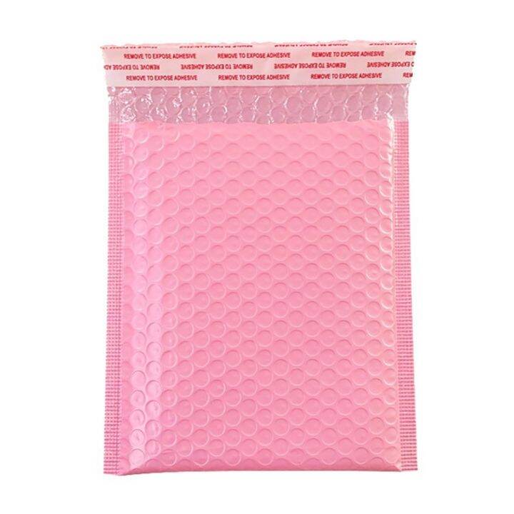 50pcs-foam-envelope-bags-self-seal-mailers-padded-envelopes-with-bubble-mailing-bag-packages-bag-pink