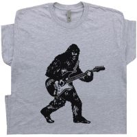 เสื้อผ้าผชเสื้อยืด พิมพ์ลาย Bigfoot GuitarS-5XL  J5H5