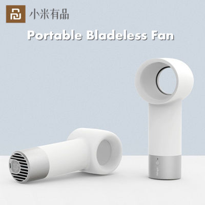 Xiaomi Youpin Portable Bladeless Fan Summer Small Handheld Fan Three-Speed Outdoor Travel Safety Mini USB Fan